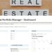 Real Estate Portfolio Management Dashboard | Notion Template